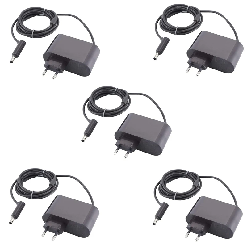 

5X 26.1V Charger For Dyson V6 V7 V8 SV03 SV04 SV05 SV06 SV07, DC59 DC58 DC62 DC60 DC61 DC72 DC74 Vacuum Cleaner EU Plug