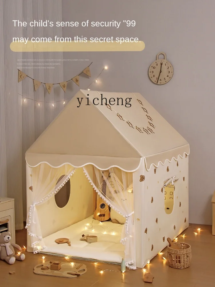 Tqh Tent Indoor Children Toy House Small Tent Girl Princess Boy Game House