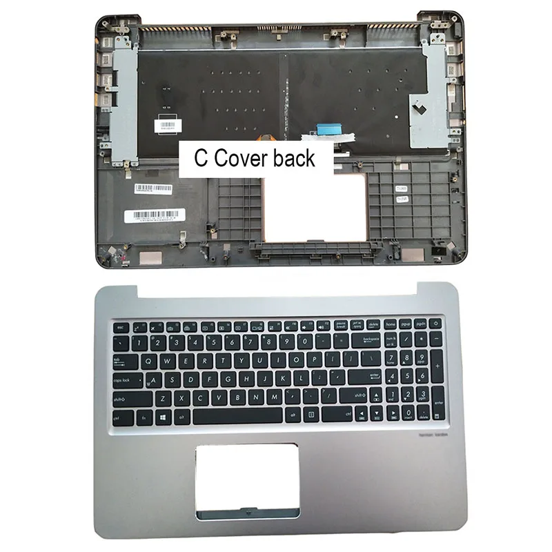 

Чехол для ноутбука ASUS Zenbook U5000U U5100U V510UX UX510U, серебристый