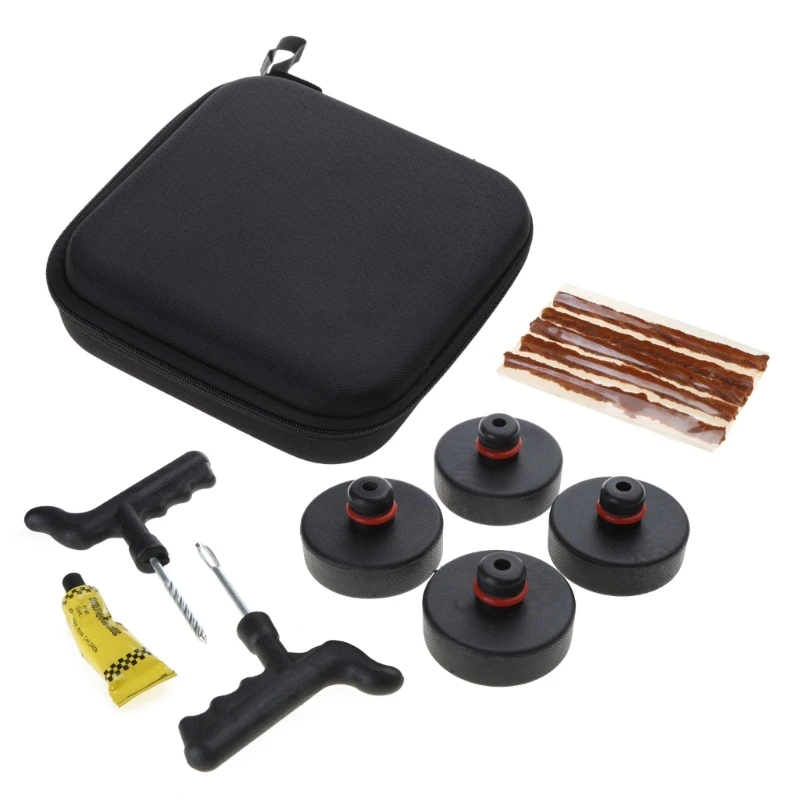 Рисунок 3 - 4 черных автомобильных резиновых домкрата