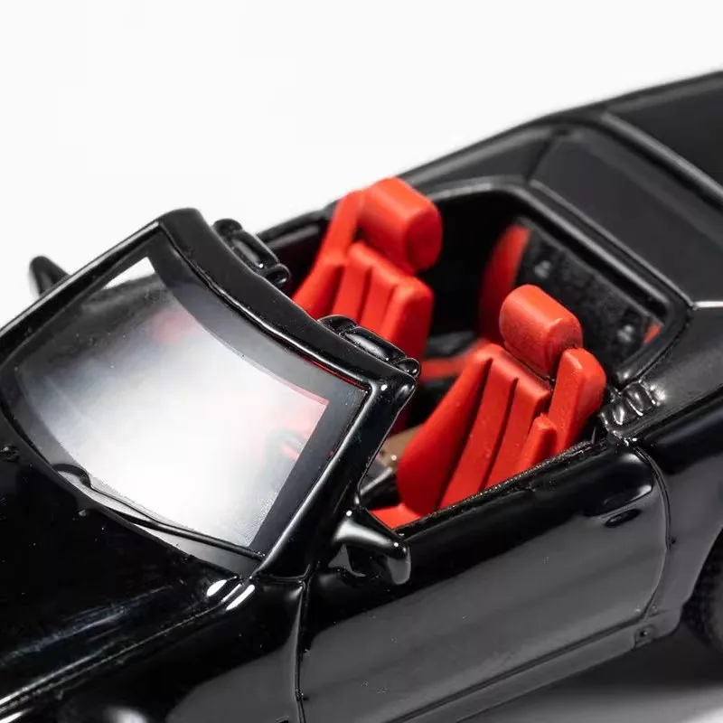 DCT/SHADOW 1/64 메르세데스-벤츠 SL500 컨버터블 스포츠카 합금 장난감 다이캐스트 금속 모델 어린이 소년을위한 크리스마스 선물 장난감