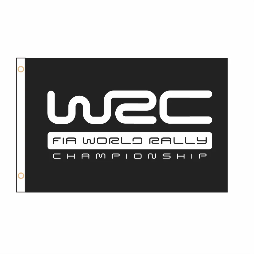 Banner Personalizzato World Rally Championship Wrc Flag Banner 2Ft * 3Ft 3Ft * 5Ft Qz-024 Sport Pubblicità Auto Decorazione Festa Regalo Per La Casa