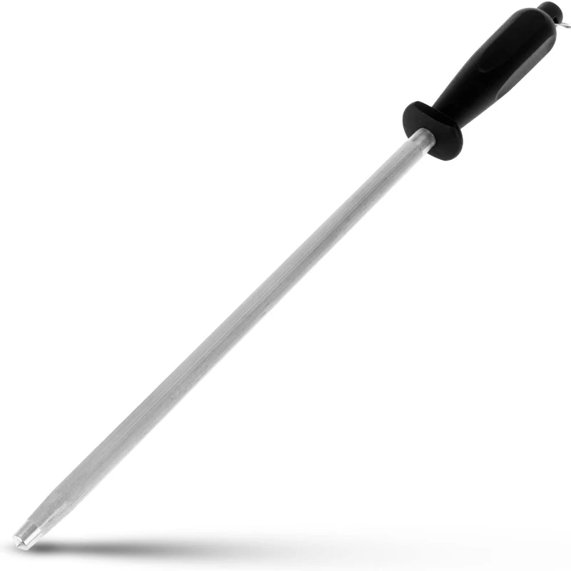 

Knife Sharpener Kitchen Classic Steel Sharpening Rod- Professional Honing for Master