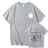 Oyasumi Punpun Printed T Shirts Japanese Anime T-shirts 100% Cotton Short Sleeve Men/women Oversized Clothing Summer Casual Tops 5