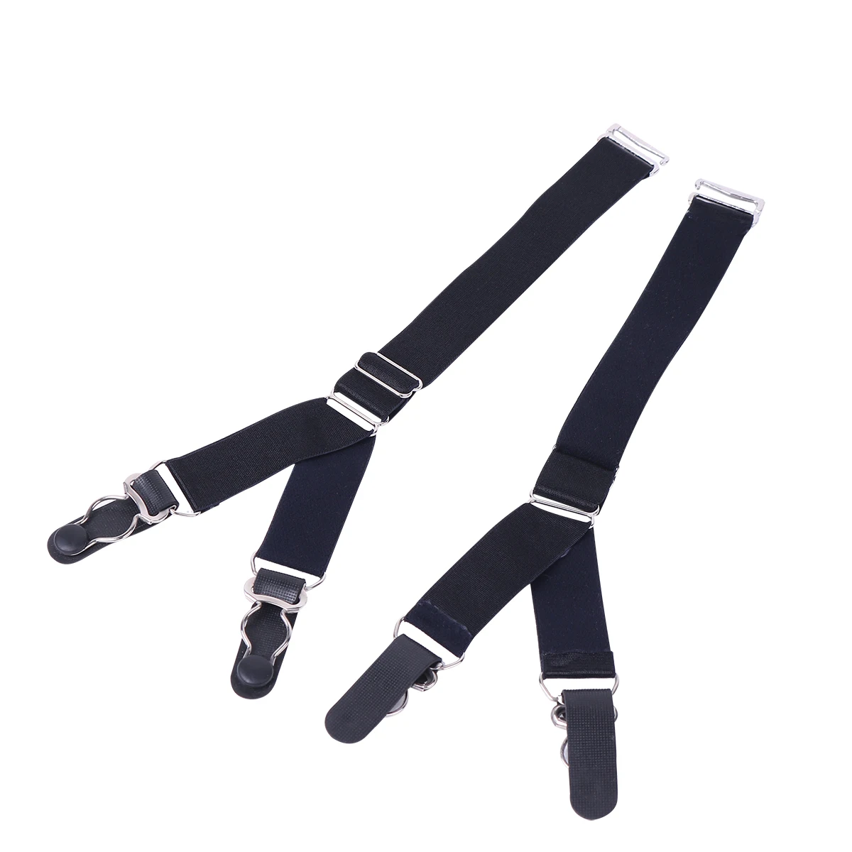 Suspender Clips For Stockings Replacemnt Corset Holder Elastic Garter Belt Straps Y/I Style Unisex Shirt Holder Socks Fastener