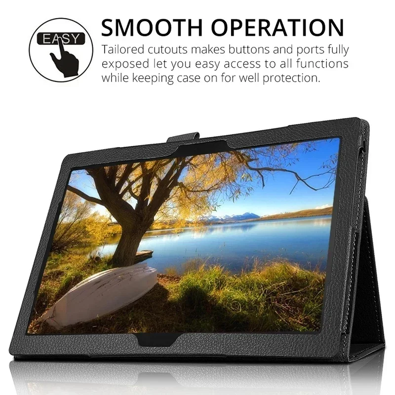 Premium PU Leather Flip Cover