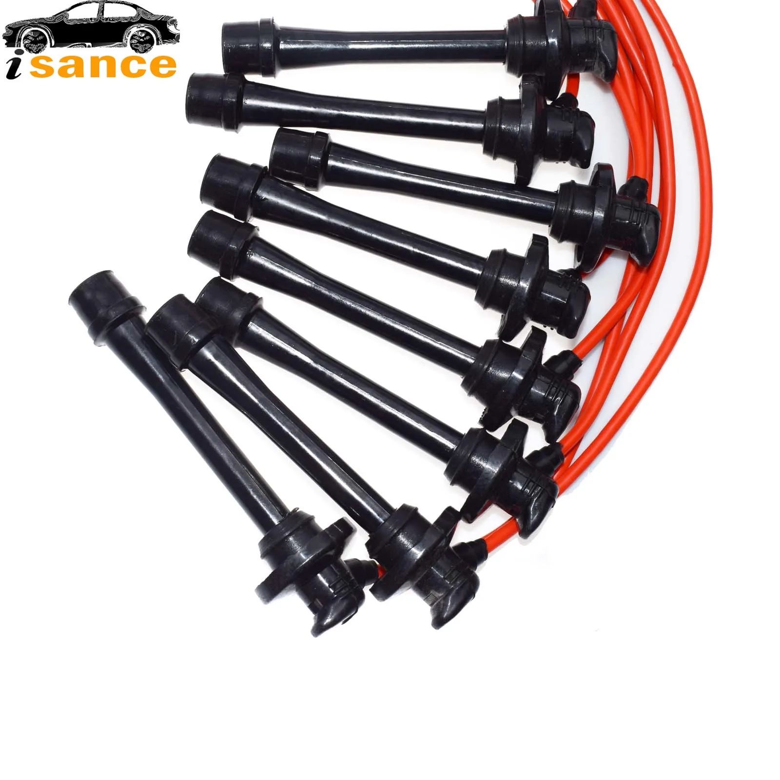 Spark Plug Ignition Wires Set Cable 23022 for Lexus LS400 SC400 4.0L V8 1990-1997
