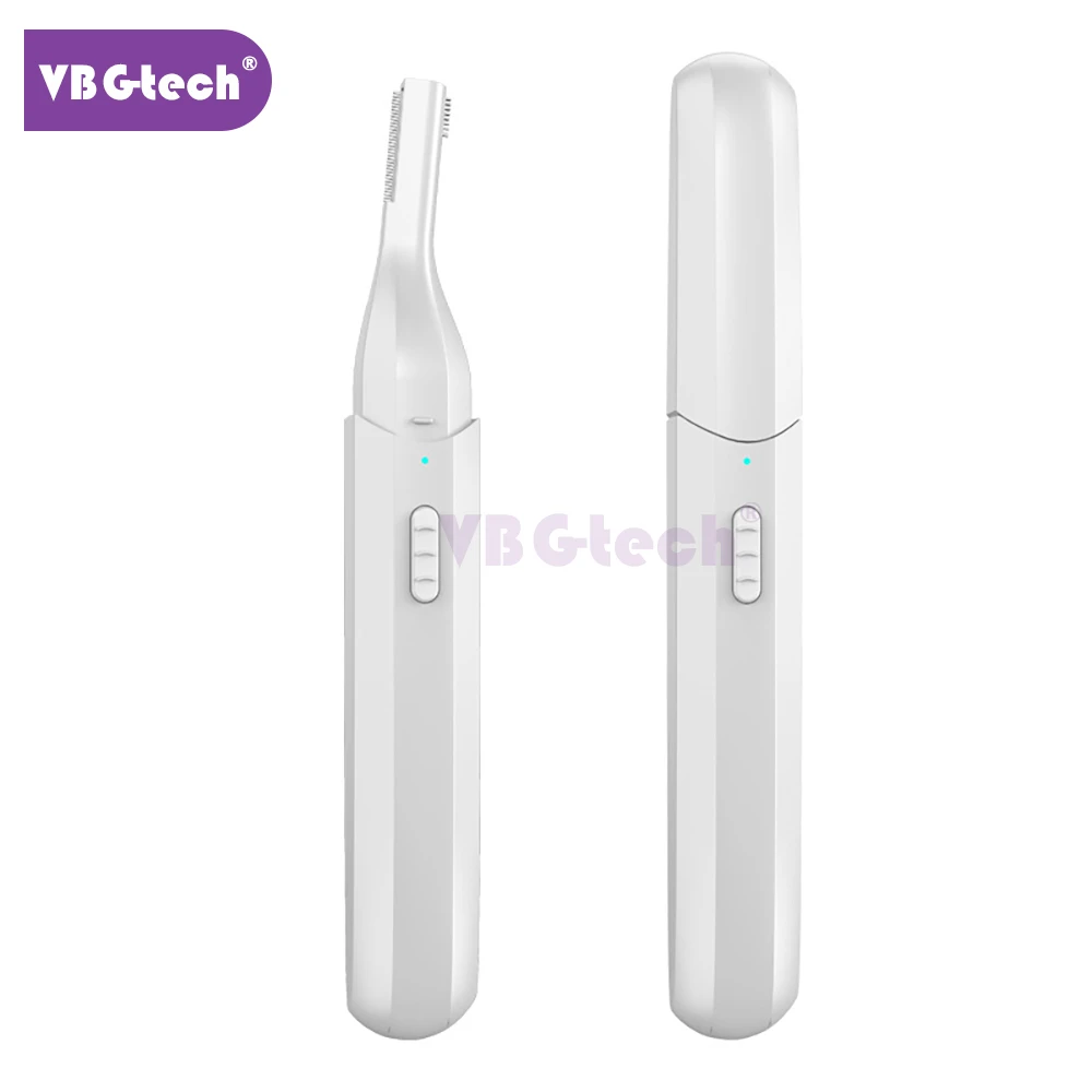 

VBG-tech Electric Eyebrow Trimmer Mini Eyebrow Trimmer Multifunctional Hair Removal Safe Portable Electric Trimmer Face