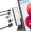 Surface Pro 9/10/11/X Hub Docking Station with 4K HDMI 8K Video Display USB-C  Adapter for Surface Pro Accessories 1