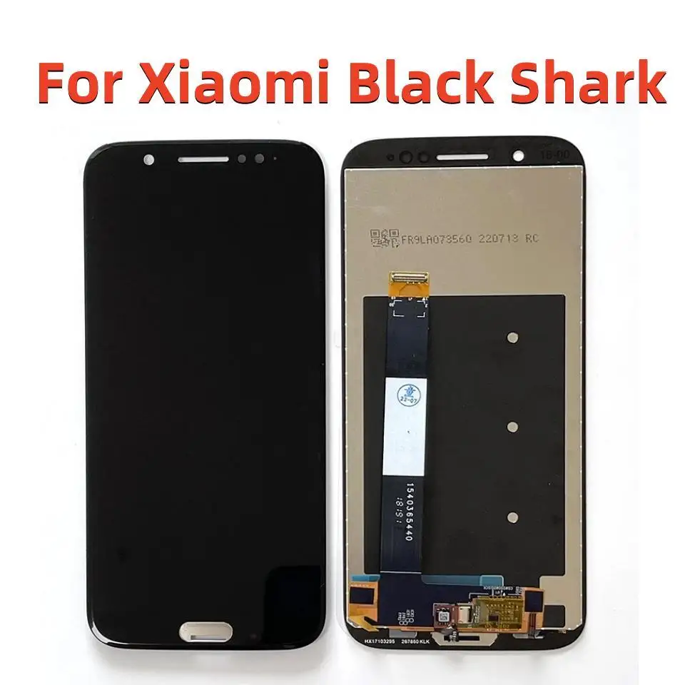 

Оригинальный ЖК-дисплей 5,99 "M & Sen для Xiaomi Black Shark SKR-A0 с сенсорным дигитайзером для Xiaomi BlackShark и сканером отпечатков пальцев