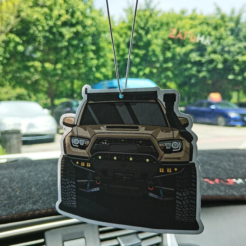 

Car Air Freshener Perfume Rearview Mirror Pendant Decoration Hanging Ornament For Toyota Tacoma Trd Corolla Jdm Acccessories