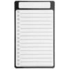 Magnetic Notepad For Refrigerator Pet Material Smooth Writing Modern Design Fridge Memo Pad Grocery List Notepad