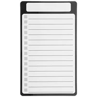 Magnetic Notepad For Refrigerator Pet Material Smooth Writing Modern Design Fridge Memo Pad Grocery List Notepad