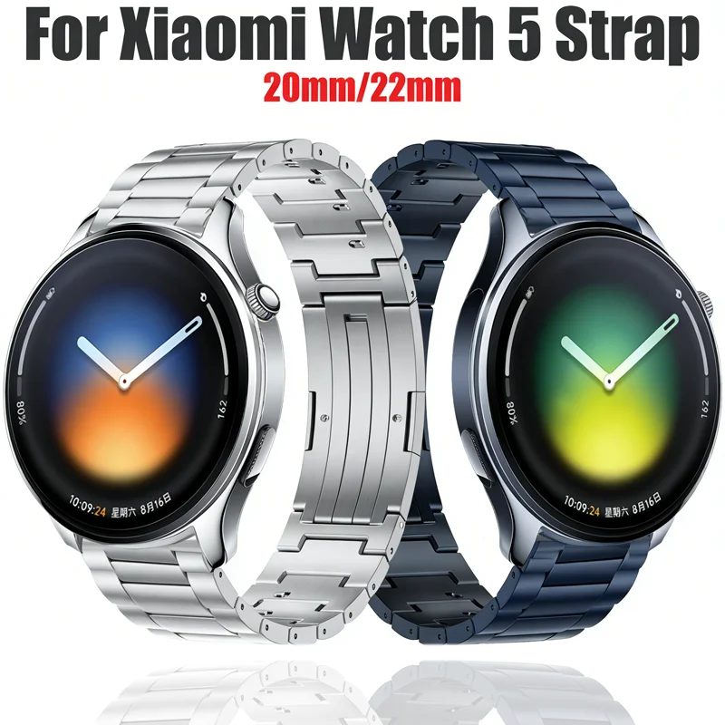 Premium Titanium Quick Release Watch Strap - 20mm/22mm Bracelet Band