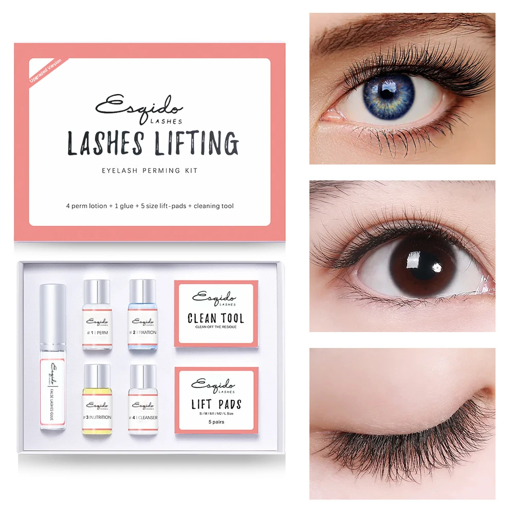 Lash Lift Kit Long Lasting Eyelash Lifting Perming Lotion Fixation Glue Curly Lasher Beauty Salon Home Use Pro Kit Eyelash