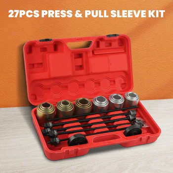 Universal Press and Pull Sleeve Kit Car Removal Installation Bushes Bearings Tool M10. M12. M14. M16. Bushing Disassembly Tool