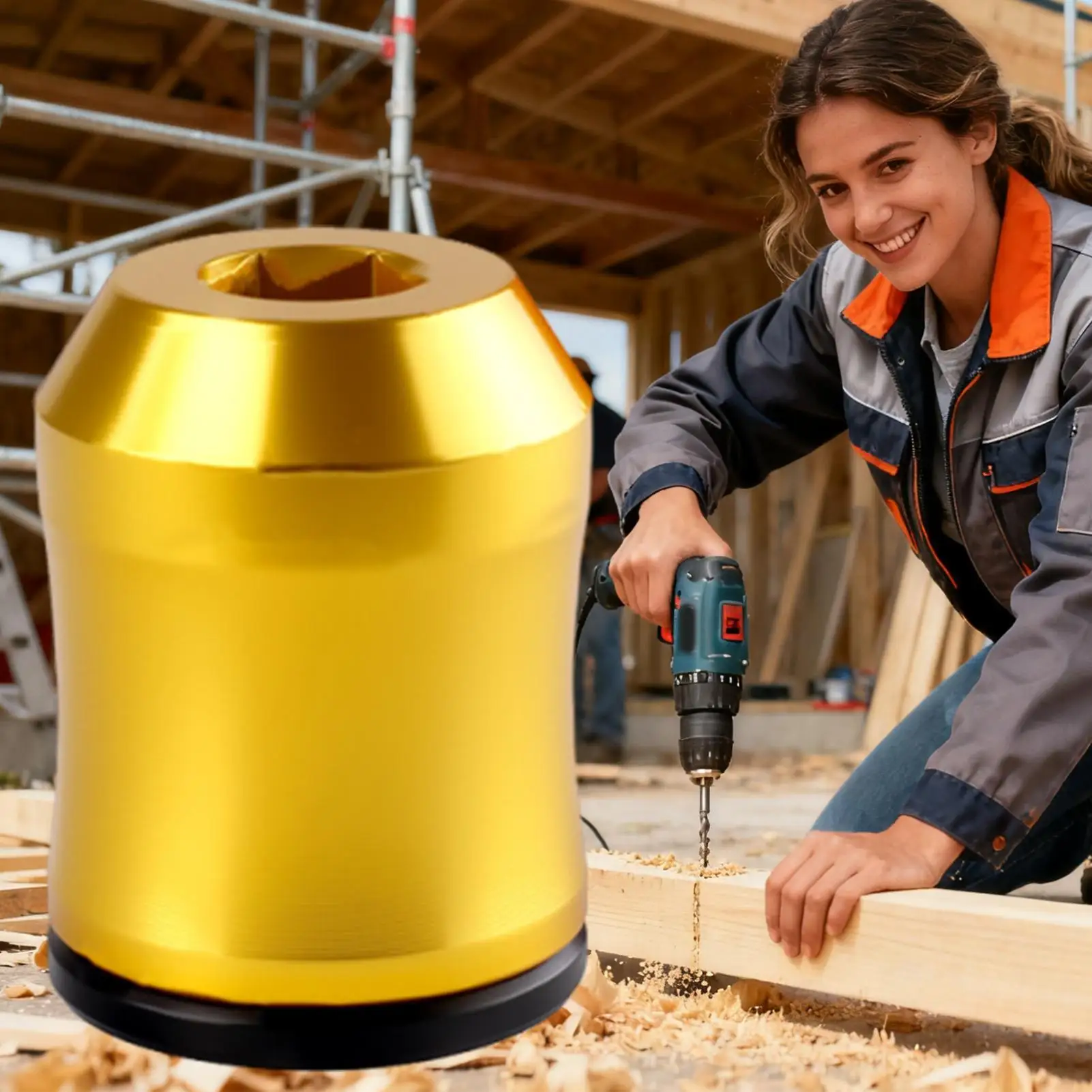 Magnet Screw Ring Magnetizer Heavy-Duty Tool Ring Screwdriver For Positioning Workbench Metalworking Assembly 1/4 Inch Hex