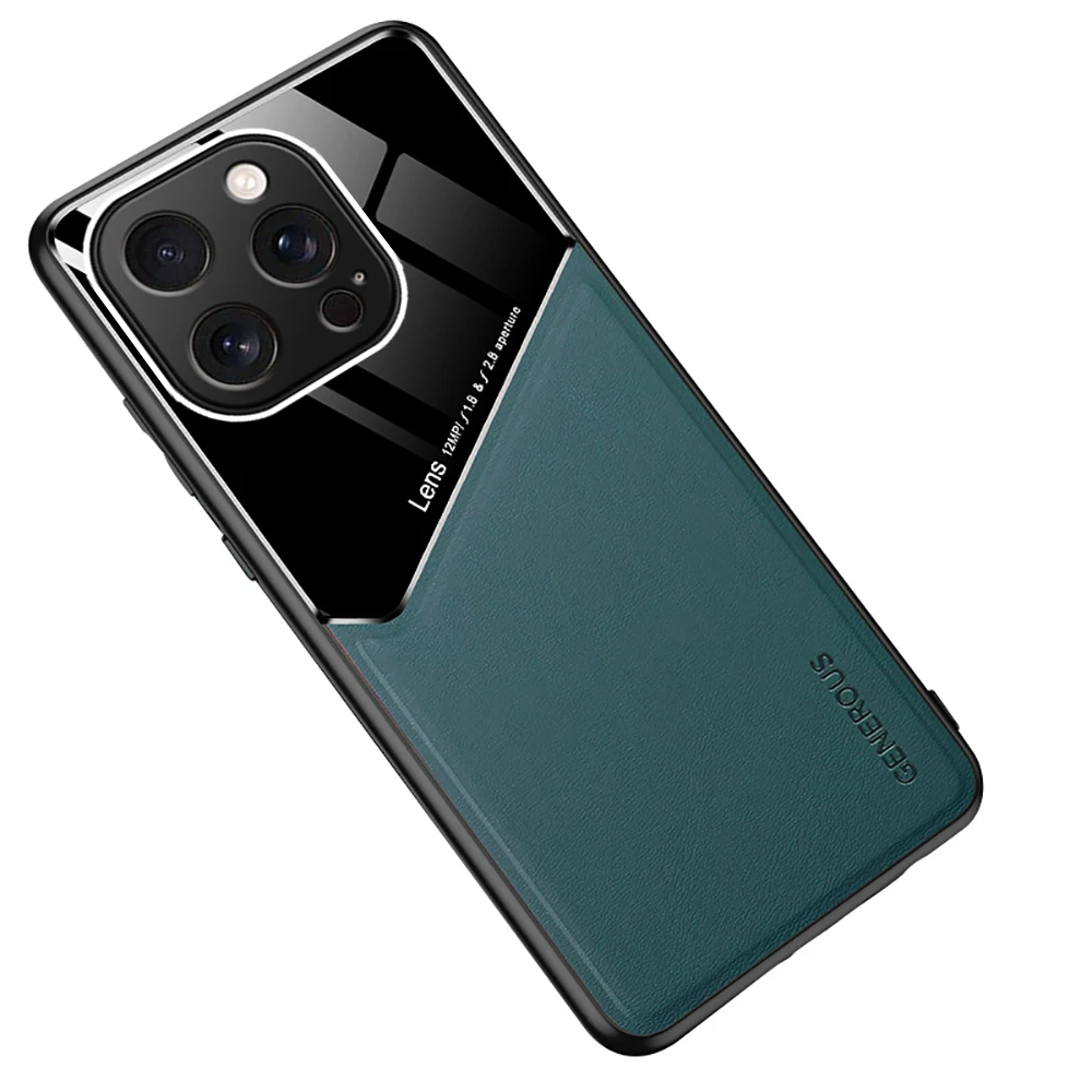 Magnetic Leather Anti-Fall Phone Case - Premium Protection 6.9 inches