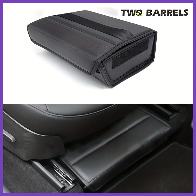 

Under Seat Consoles Organizer Box For Model Y 2023 Accessories Tesla Organizer New Style Protect Driving Safety Twobarrels