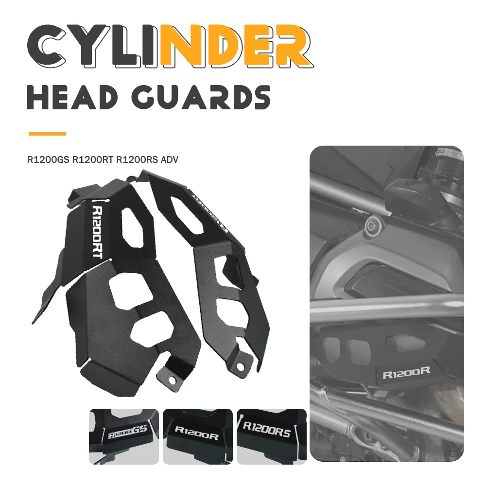 

R1200RS FOR BMW R1200GS R1200RT 2013 2014 2015 Engine Cylinder Head Valve Guard Cover Protector From Fits R1200 GS - Adv R RS RT