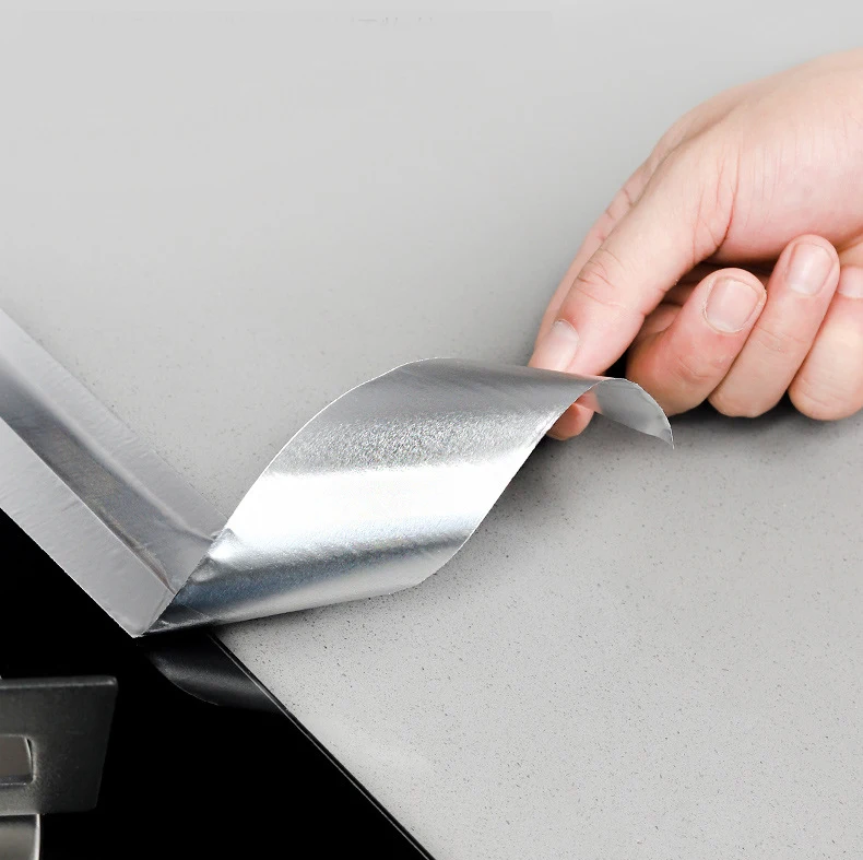 Description Picture 6 of itemHigh Temperature Resistance Aluminum Foil Tape Kitchen Pipe Repair Tape Adhesive Sealing Foil Heat Insulation Leak Proof Tape