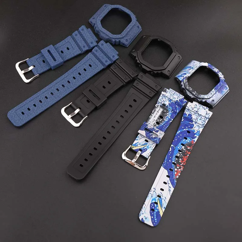 

Ремешок из смолы для мужчин, модель DW5600