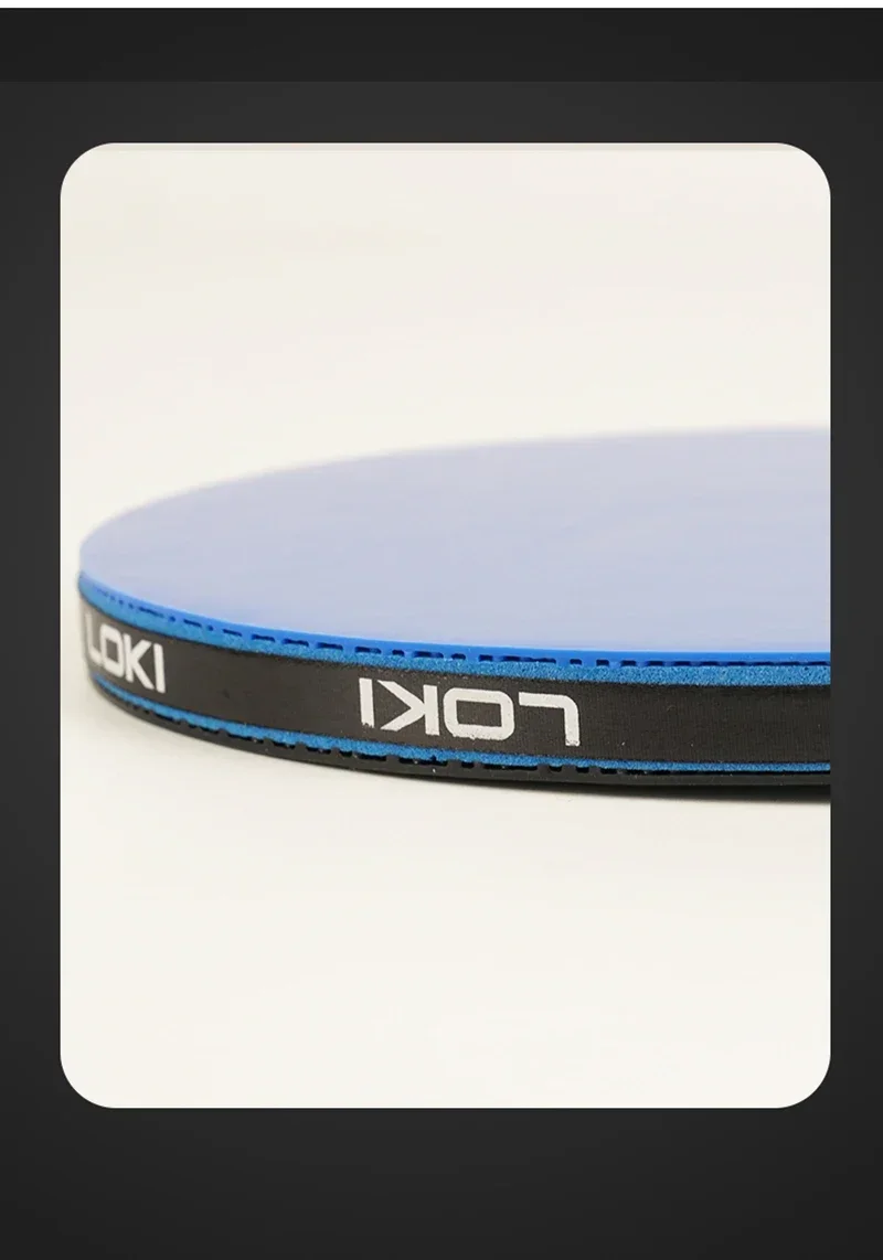 Description Picture 6 of itemLOKI K5000 Table Tennis Racket Set 1pc/2pcs Home Entertainment Ping Pong Rackets with Blue Color Ping Pong Rubber Table Tennis