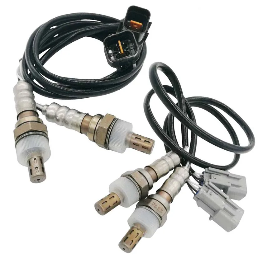 4PCS O2 Oxygen Sensor Front Rear for 1997-2004 Mitsubishi Montero Sport 3.0L V6 or Mitsubishi 234-4633 13801 SG1225 234-4657 2