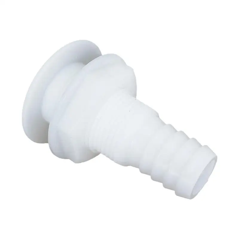 Boat Drainage Outlet Marine Nylon Hose Connector Yacht Thru-Hull Bilge Durable Vent Marine Yacht Sail Hardware Accessories