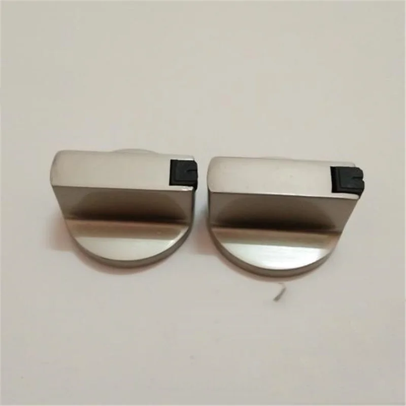 Rotary Switch 2Pcs Universal Metal Rotary Switch Control Knobs 6Mm/8Mm Replacement For Household Kitchen Cooker Gas Stove Oven Accessories New