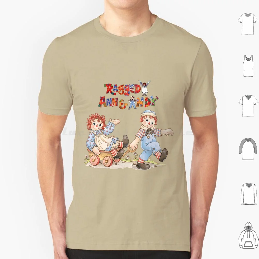 Raggedy Ann And Raggedy Andy T Shirt 6xl Cotton Cool Tee Raggedy Ann And Raggedy Andy Raggedy Ann And Andy Little Golden Book