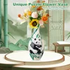 3D Flower Vase Puzzle for Kids Diy Assembly Educational Toy Chinese Style Home Decoration Floral Bricks Container Children Gift 5