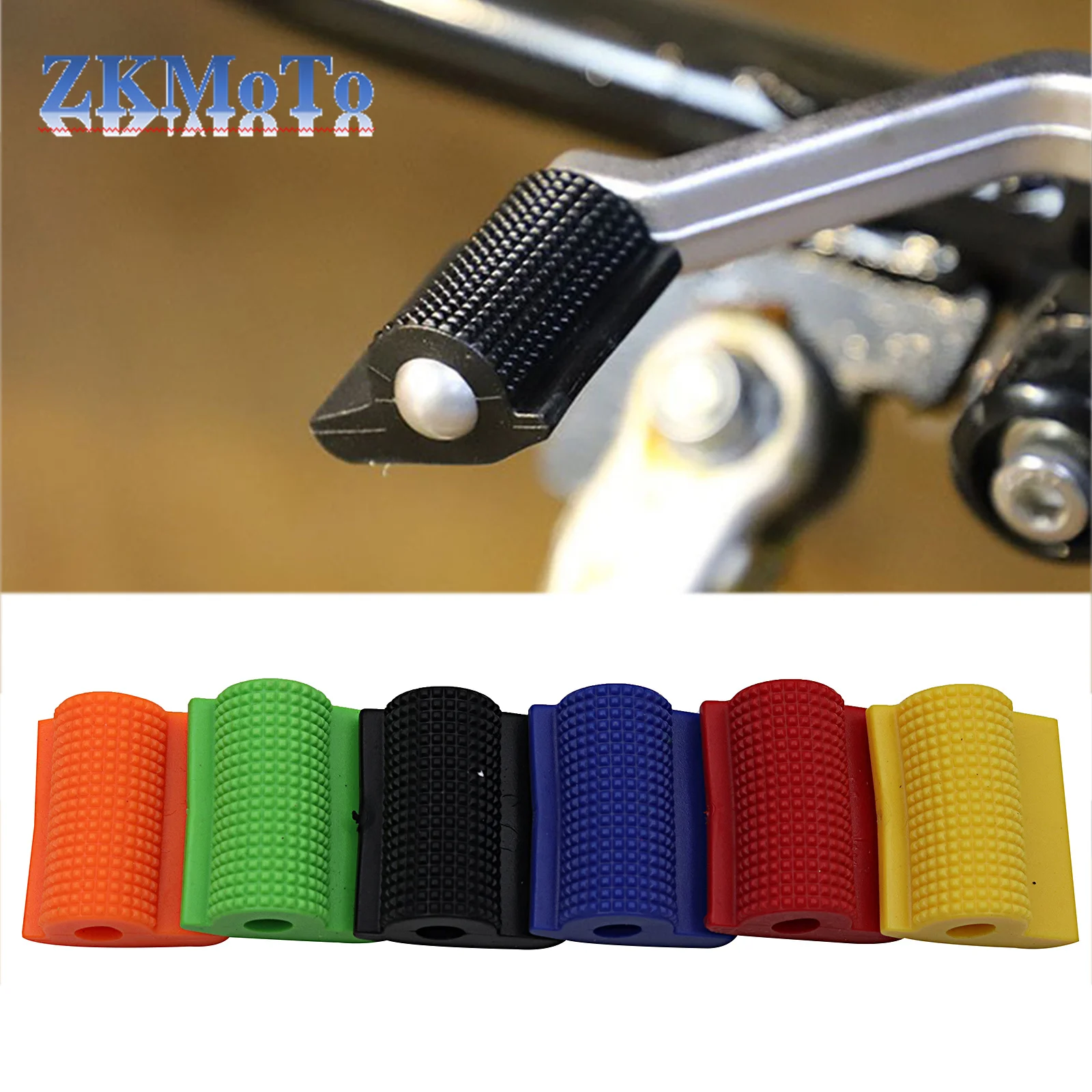 

Universal Motorcycle Shift Gear Lever Pedal Rubber Cover Anti-skid Shoe Protector Foot Peg Toe Gel Motorcycle Accessories