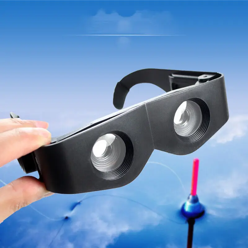 Fishing Telescope Glasses Outdoor Portable Magnifier Binoculars Eye-wearing Head-mounted Bioculars for Watching Float