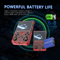 Console de jeu vidéo portable rétro R36XX R36S, écran IPS R36 Ultra, 128 Go de jeux préchargés, lecteur de poche portable avec système Linux 2