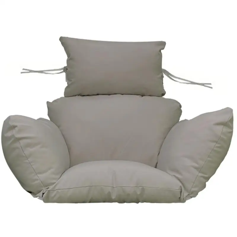 

Swing Chair Cushion Waterproof Soft Hang Egg Chair Cushion Replacement Garden Hang Basket Chair Seat Washable Swing Chair
