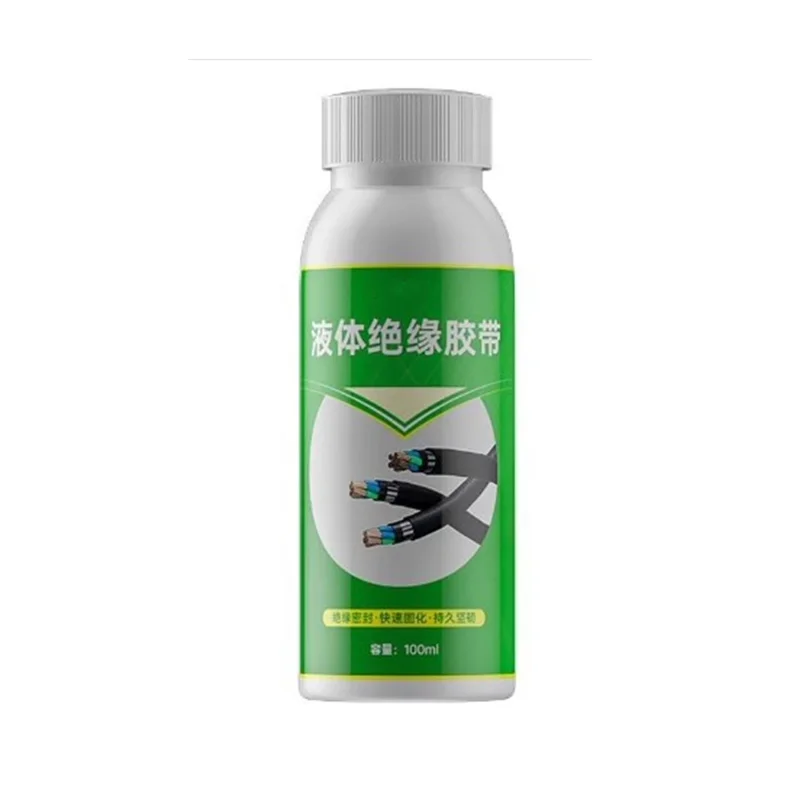 Description Picture 2 of item100ML Liquid Insulating Electrical Tape for Sealing Semiconductor Materials Repair Rubber Electrical Wire Cable Coat Fix Line