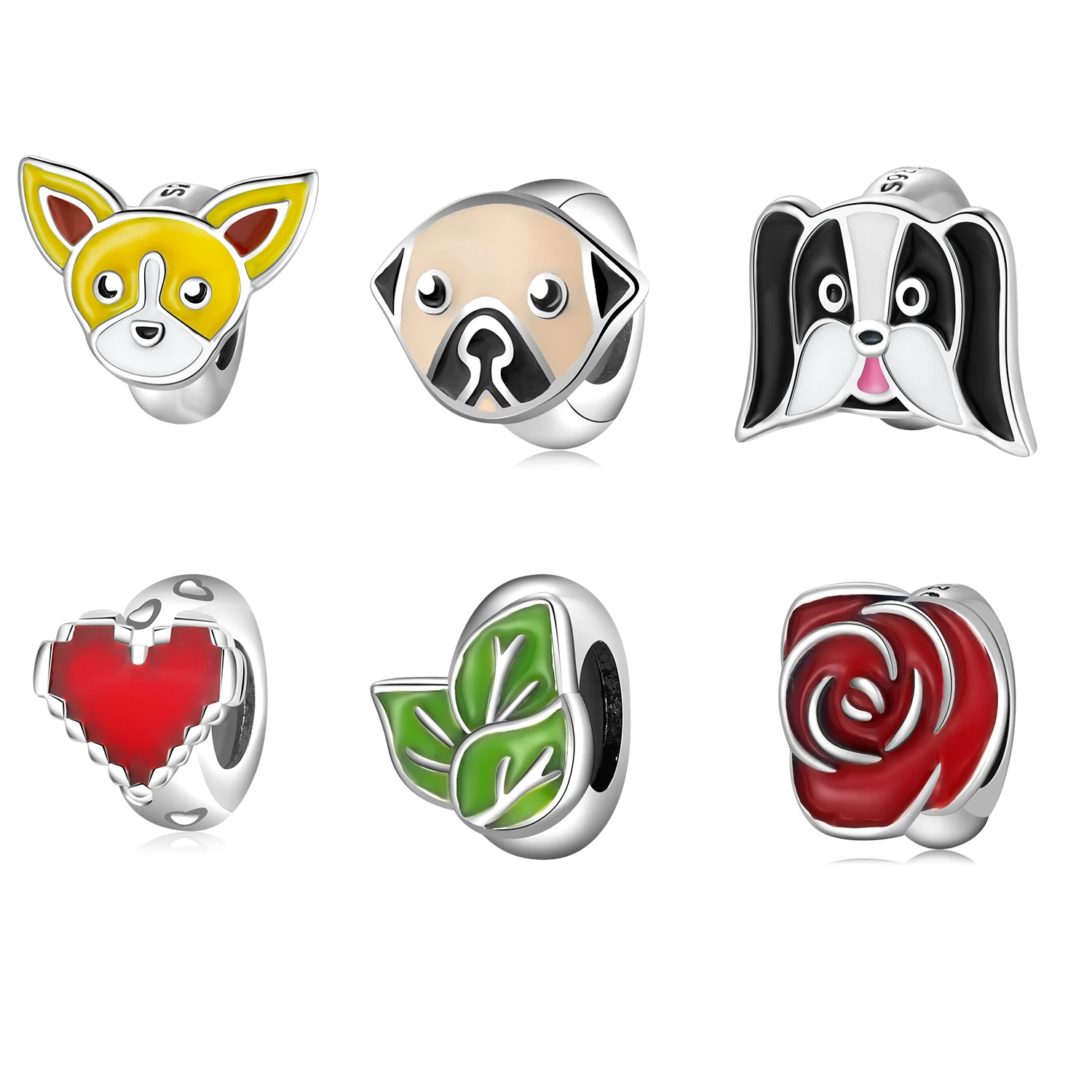 Collana Bracciale Con Fiocchi Di Neve Glitterati - Jewels