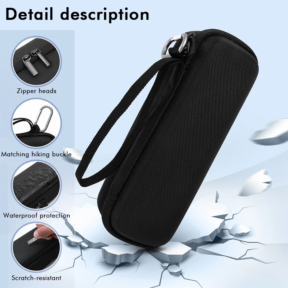 Carrying Case Shockproof Hard Travel Case EVA Anti-scratch Portable Storage Bag for Anker Prime 20000mAh Power Bank 200W&Charger
