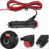 Car Cigarette Lighter Plug with Switch Fuse 12V Universal Automobile Cigar Lighter Socket Splitter Plug Car Interior Accessories 1