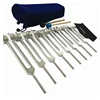 8 Pieces Chakra Tuning Fork Set Silver Chakra Tuning Fork For Healing, For Meditation 1