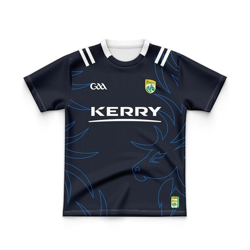 Kids Kerry GAA 3 Stripe Home Goalkeeper Away Goalkeeper Jersey