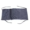 Soft Velvet Cotton Chair Cushion Stool Pad Set Warm Cover for Home Office Gray Color 4