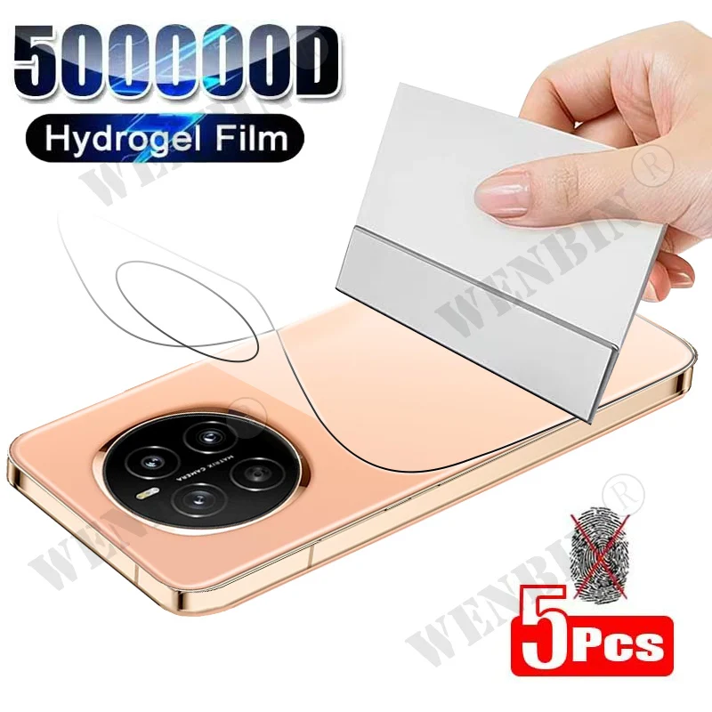 5 pièces Film Hydrogel pour Honor Magic 7 Pro Lite protecteur d'écran pour Honor Magic 6 Pro Lite Film arrière