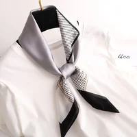Scarf Women Silk Satin Scarf for Women Neckerchief  luxury Scarf Foulard Women Bandana Silk Scarves Laven Official Store WJ002 6