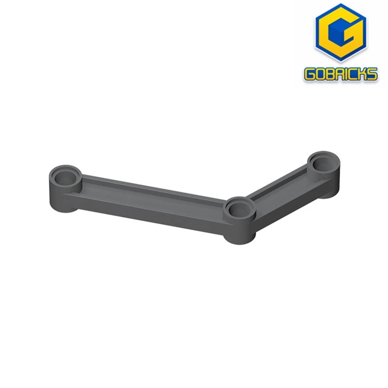 Gobricks GDS-1059 Link 1 x 9 Bent (6 - 4) compatible with lego 64451 DIY  Educational Building Blocks Technical цена и фото