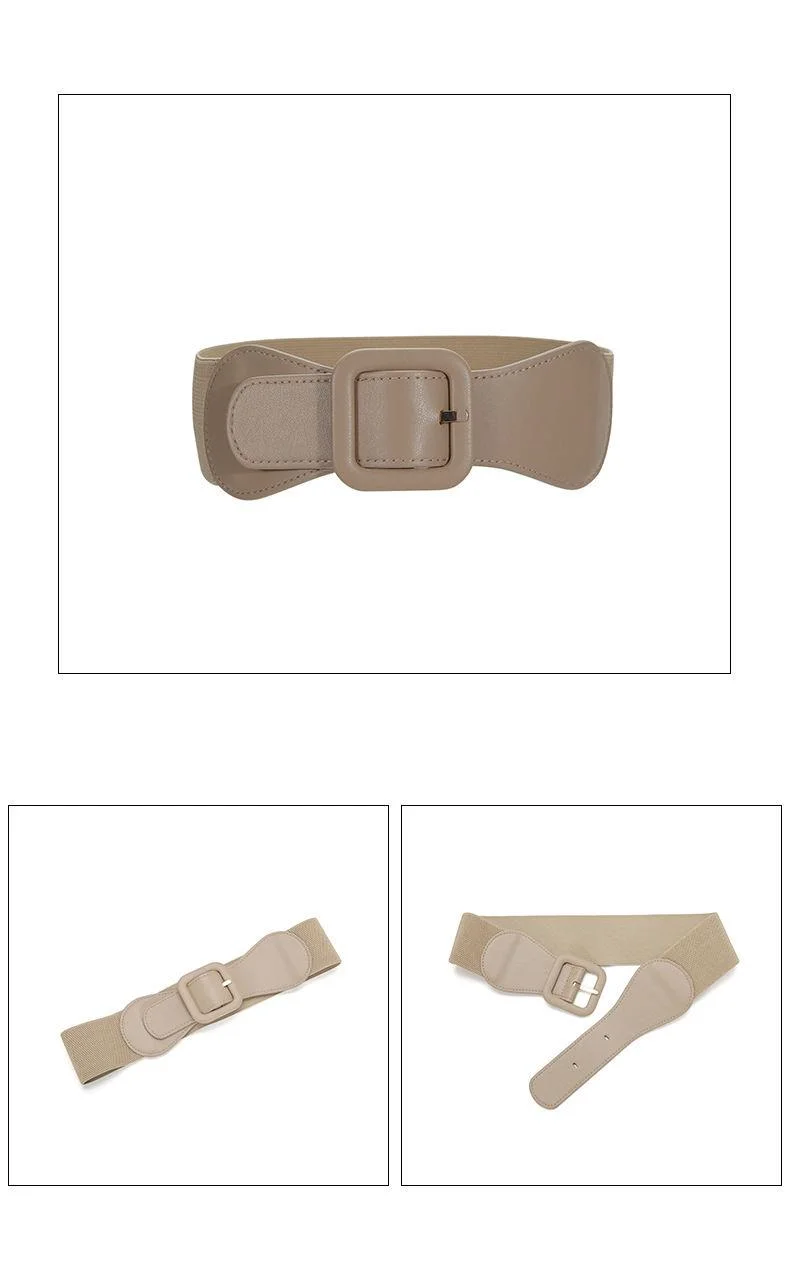 Ceinture élastique pour femme élégante pour robe à la mode_voghion.com
