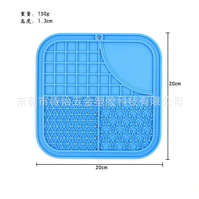 thumbnail image 1 of Cuenco de alimentación lenta para mascotas de Amazon, con ventosa, almohadilla para lamer, almohadilla para oler, cuenco antiasfixia para perros de 15 cm, de silicona para lamer mascotas, 1 of 5