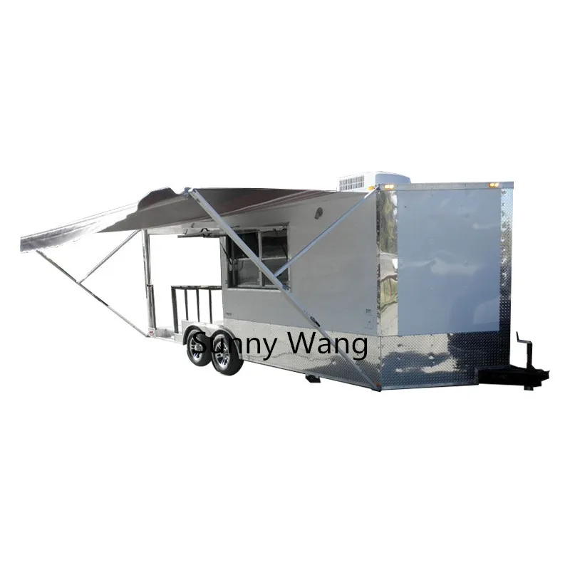 Ice Cream Coffee Van Beer Bar Hot Dog Carrello Elettrico Per Alimenti Taco Truck Cucina Mobile Ristorante Vintage Mobile Food Truck