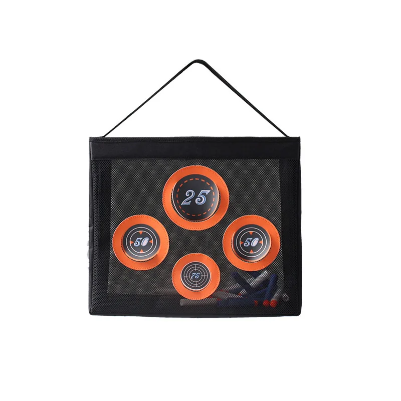 Portable Shooting Practice Target Toy Storage Mesh Bag Compatible with Nerf Darts For Kids 6+ Nerf N-Strike Elite Series Blaster